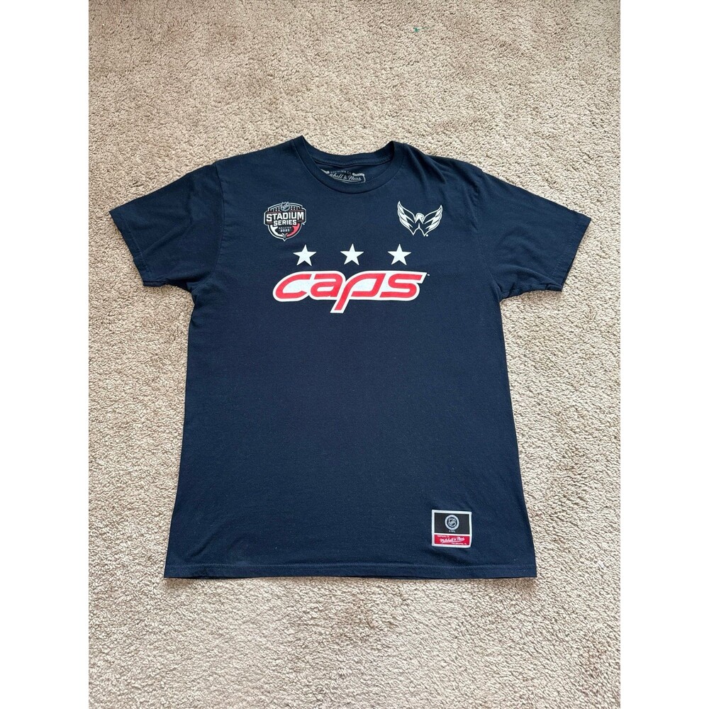 Washington Capitals NHL Stadium Series Mitchell and Ness Men’s Tee Size Large